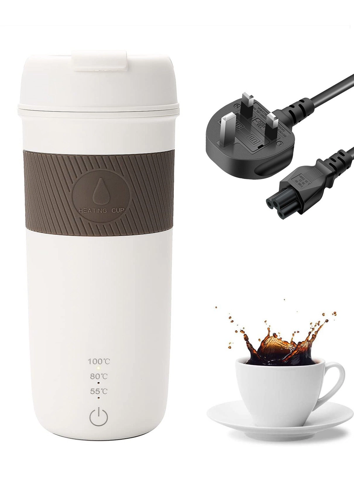 SOLARAE Portable Travel Heating Mug - 350ml