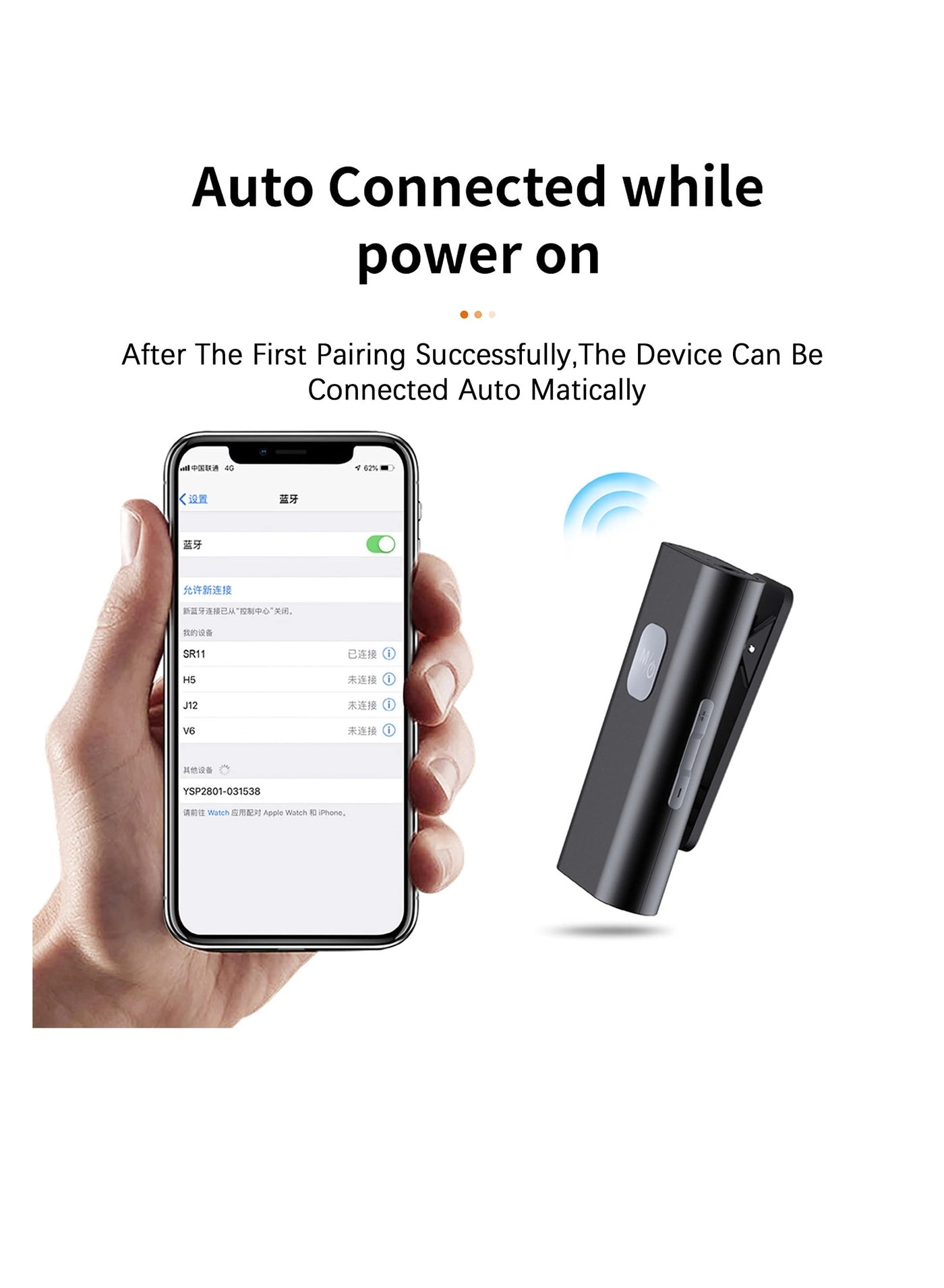 Bluetooth Transmitter and Receiver - Bluetooth 5.0 USB Battery