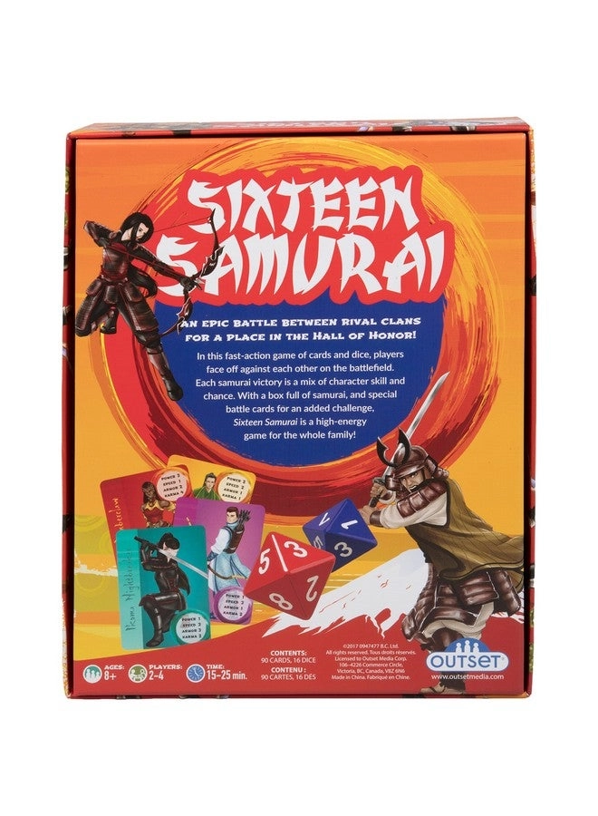 Sixteen Samurai: an Epic Battle Between Rival Clans - Card Game