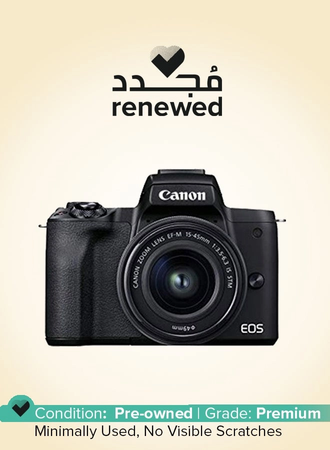 Canon (Renewed) EOS M50 Mark II