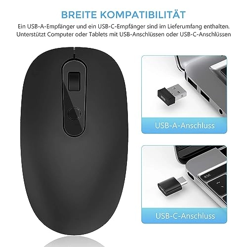 USB C Mouse - USB A & USB C