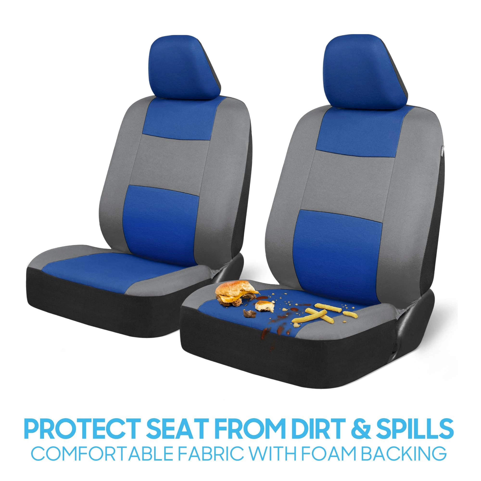 PolyPro Car Seat Covers - Solid Beige Universal Fit