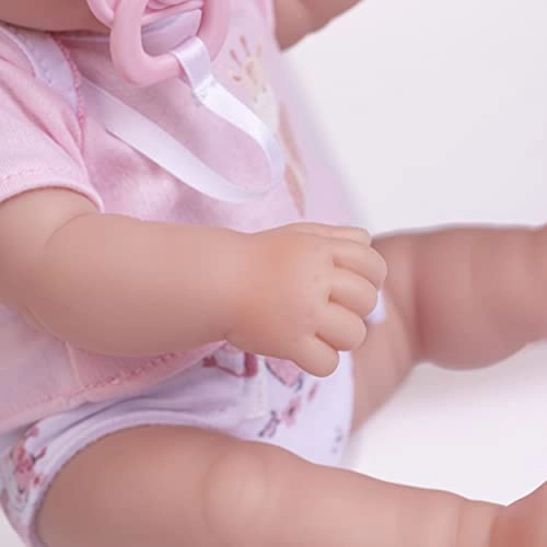 La Newborn Baby Doll Gift Set - 12" Pink Ages 2+