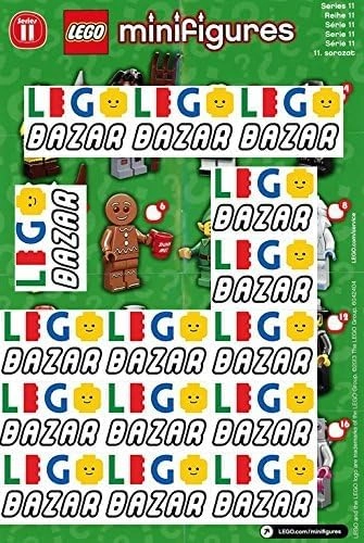 Minifigures Series 11 (71002) - Random Pack Multicolor