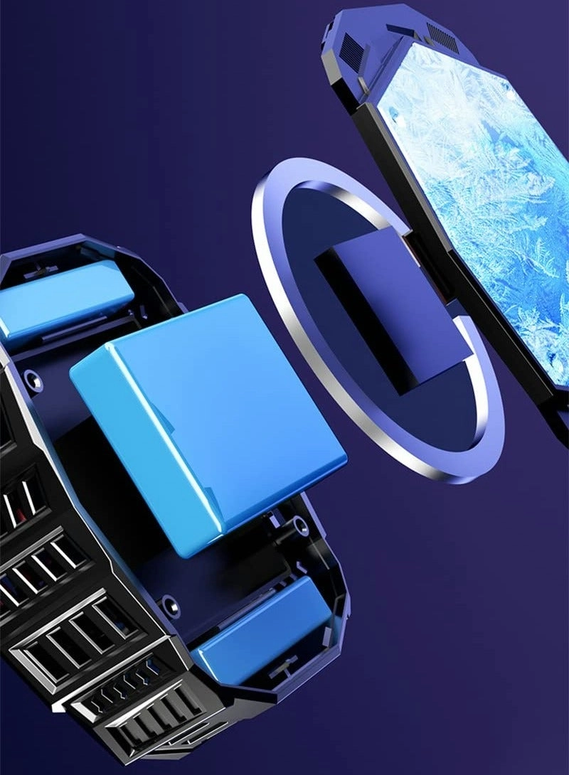 Phone Cooler Fan - Magnetic Built-In Battery Compatible with iPhone