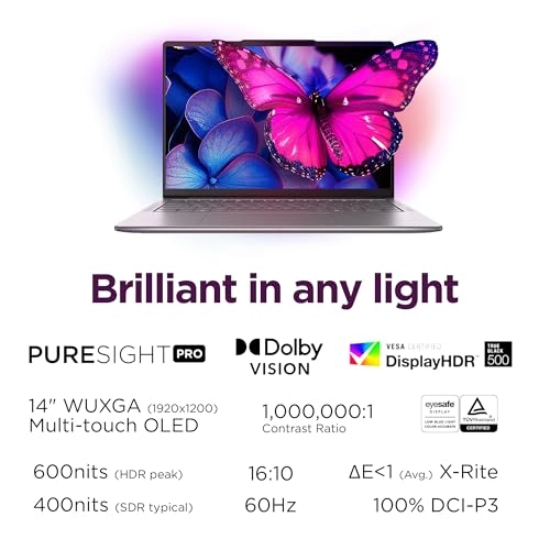 Slim 7i Aura Edition 83MC0004US - 14'' Core i7 16GB DDR5 1000GB SSD