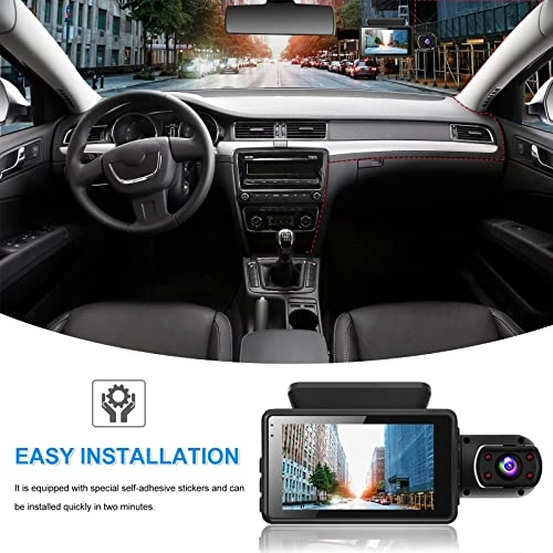 Dual Dash Cam - 1080p 30fps