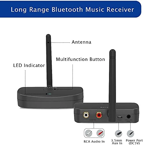 BE-RCA - Bluetooth 5.0 Micro-USB