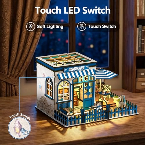 DIY Miniature House Kit - Sun Coffee Shop