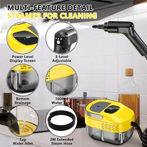 Handheld Steam Cleaner - 3.5BAR 1600ML