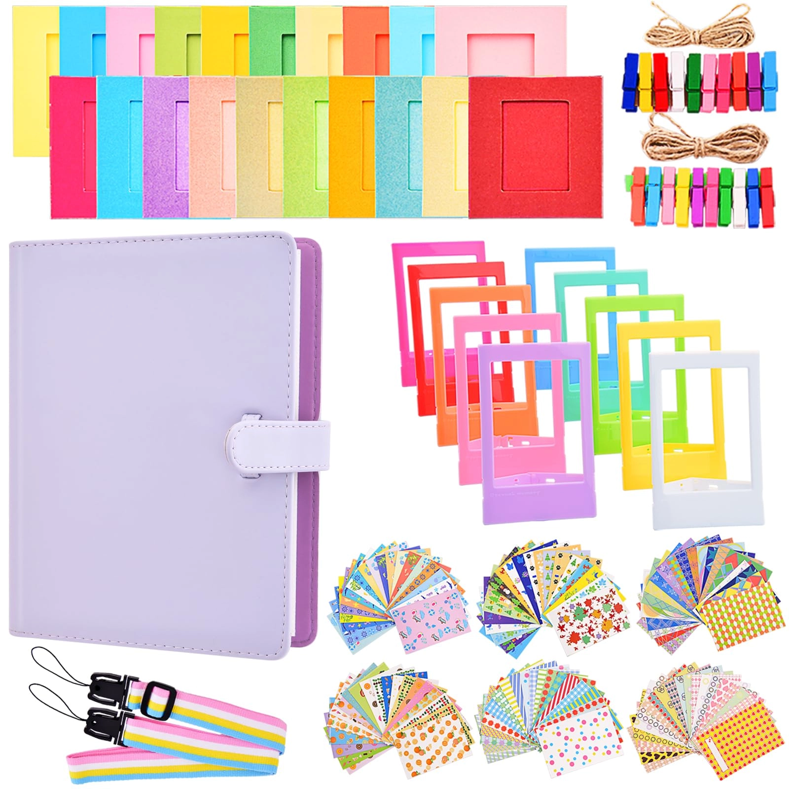 Instax Mini 128 Pocket PU Leather Photo Album
