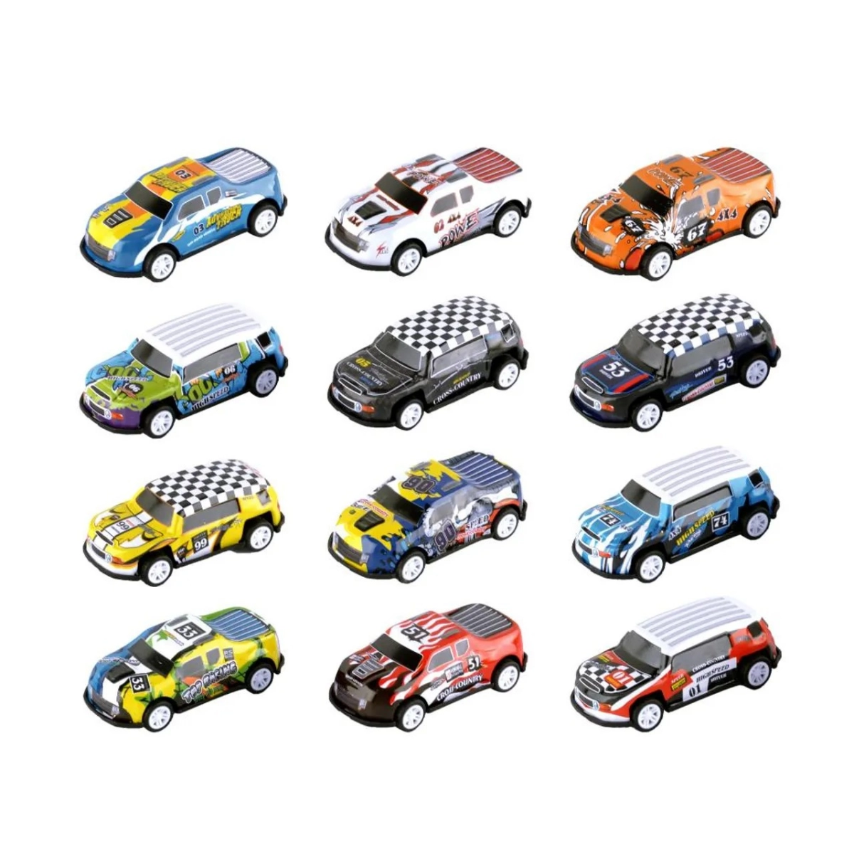 Power Joy Vroom Vroom Diecast Funky Car - 1pc