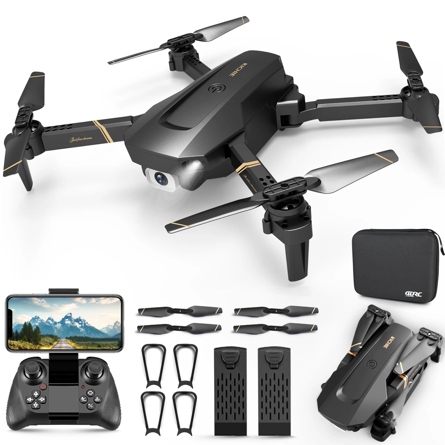 4DRC Mini Foldable Drone V4 - 1080p