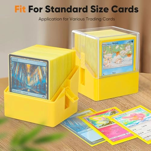 Deck Box - 200+ sleeveless cards 100+ Single-Sleeved Cards