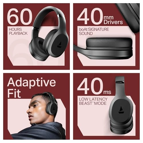 Rockerz 412 Wireless Headphone