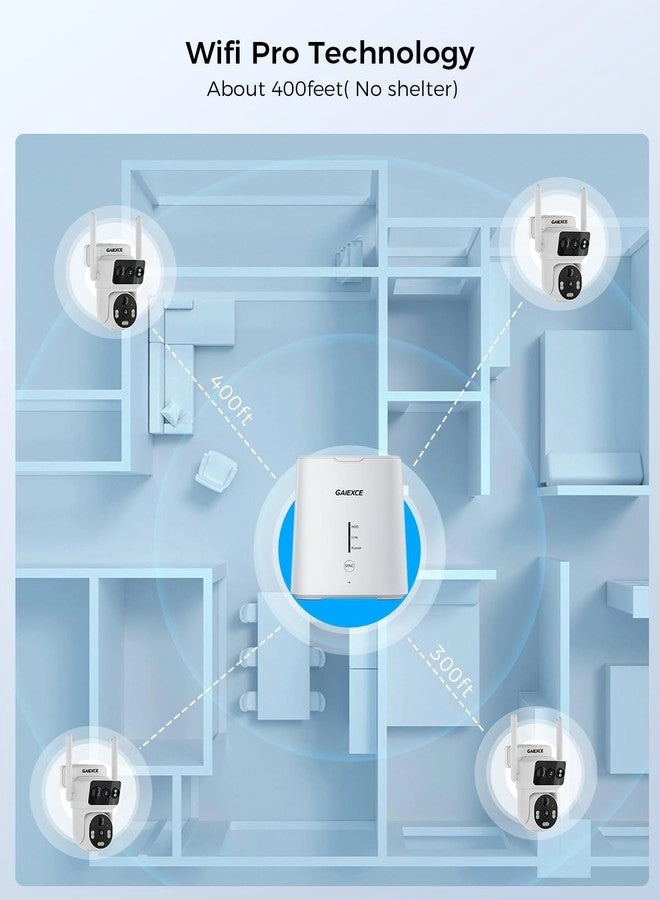 Solar Security Cameras System