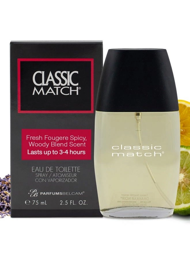 Classic Match Green - Eau de Toilette 2.5 Fl Oz