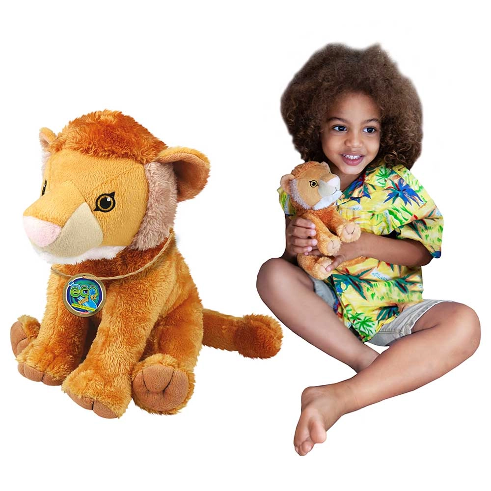 Eco Buddiez - Suitable for 0 month and above recycled plastic bottles Lion