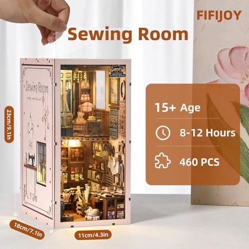 Book Nook Kit - Sewing Room