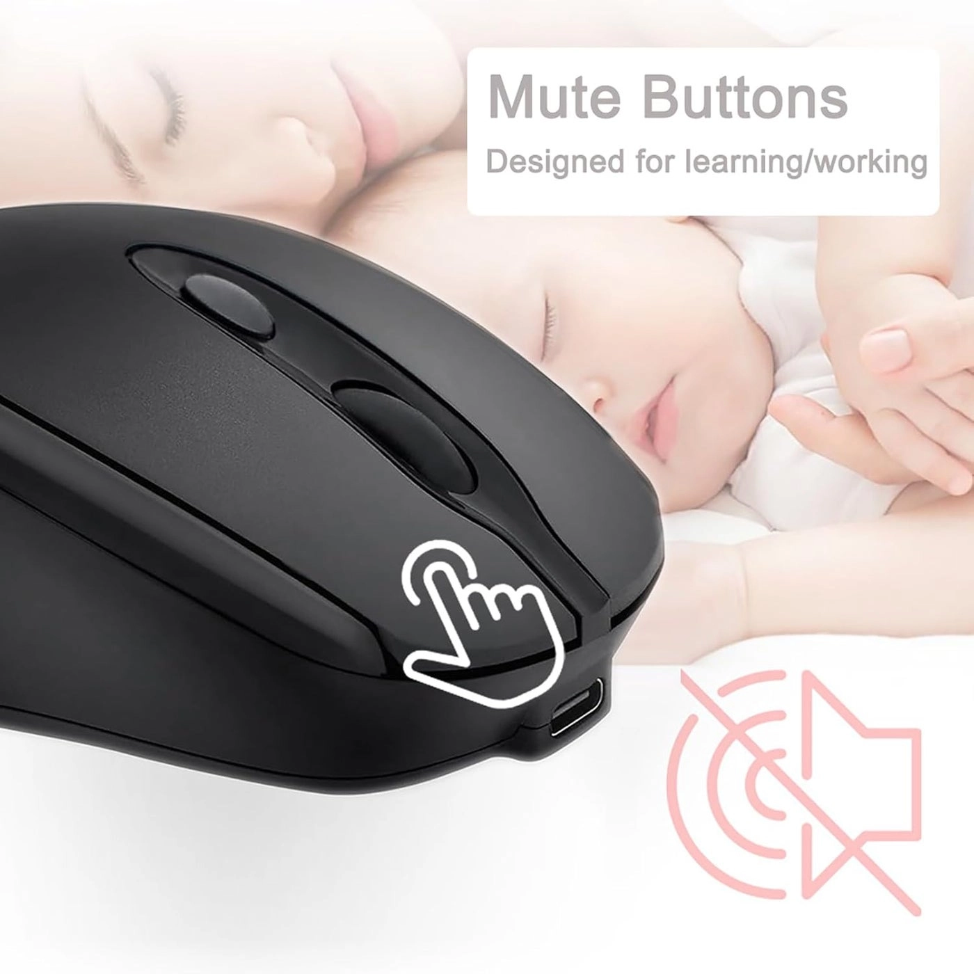 Type-C Rechargeable Mouse - Bluetooth