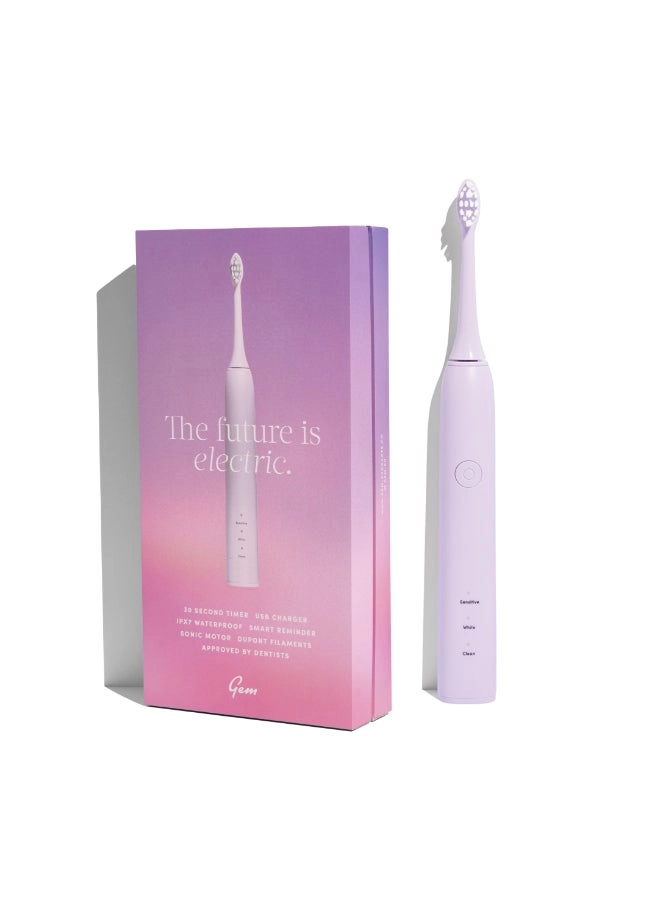Electric Toothbrush - Rose USB-C Rechargeable 3 Modes