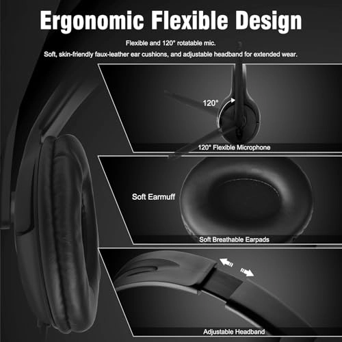 USB Headset Wired Headset