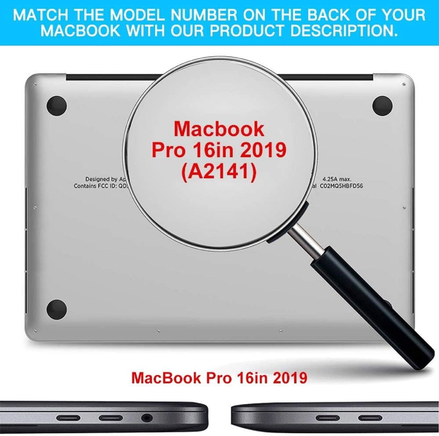 Hard Shell Case Cover for MacBook Pro 16-Inch