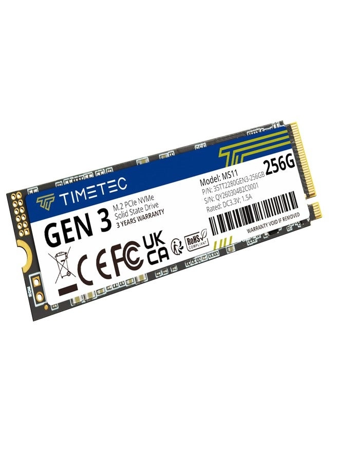 NVMe PCIe Gen3x4 - 256GB M.2 2280