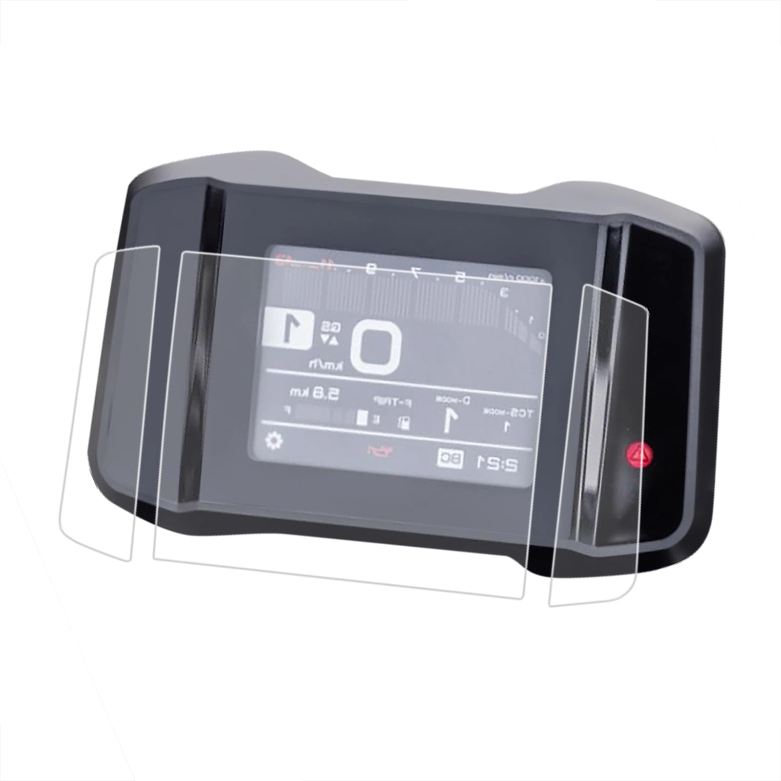 HAONEL Instrument Film Dashboard Screen Protector - Yamaha MT09 MT-09 FZ-09 FZ09 2021 2022 2023