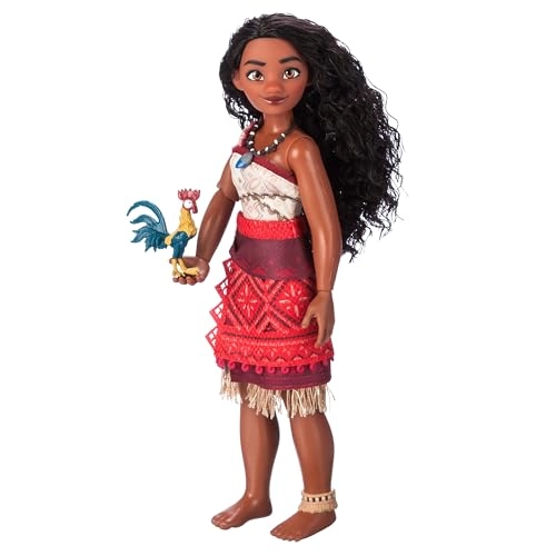 Moana 2 Singing Doll - Poseable Sings 'We're Back' Includes Hei Hei Figure