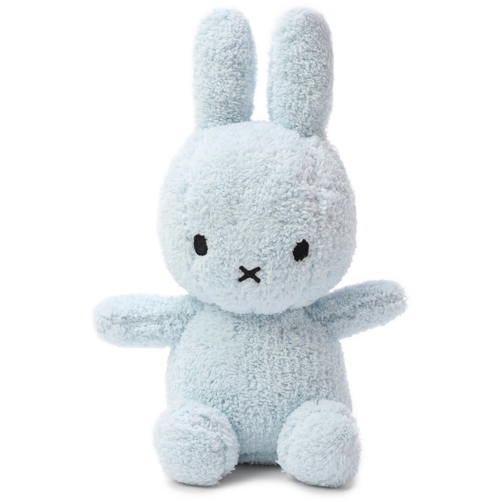 Bon Ton Toys Miffy Sitting Terry - 23 cm Light Blue Plush