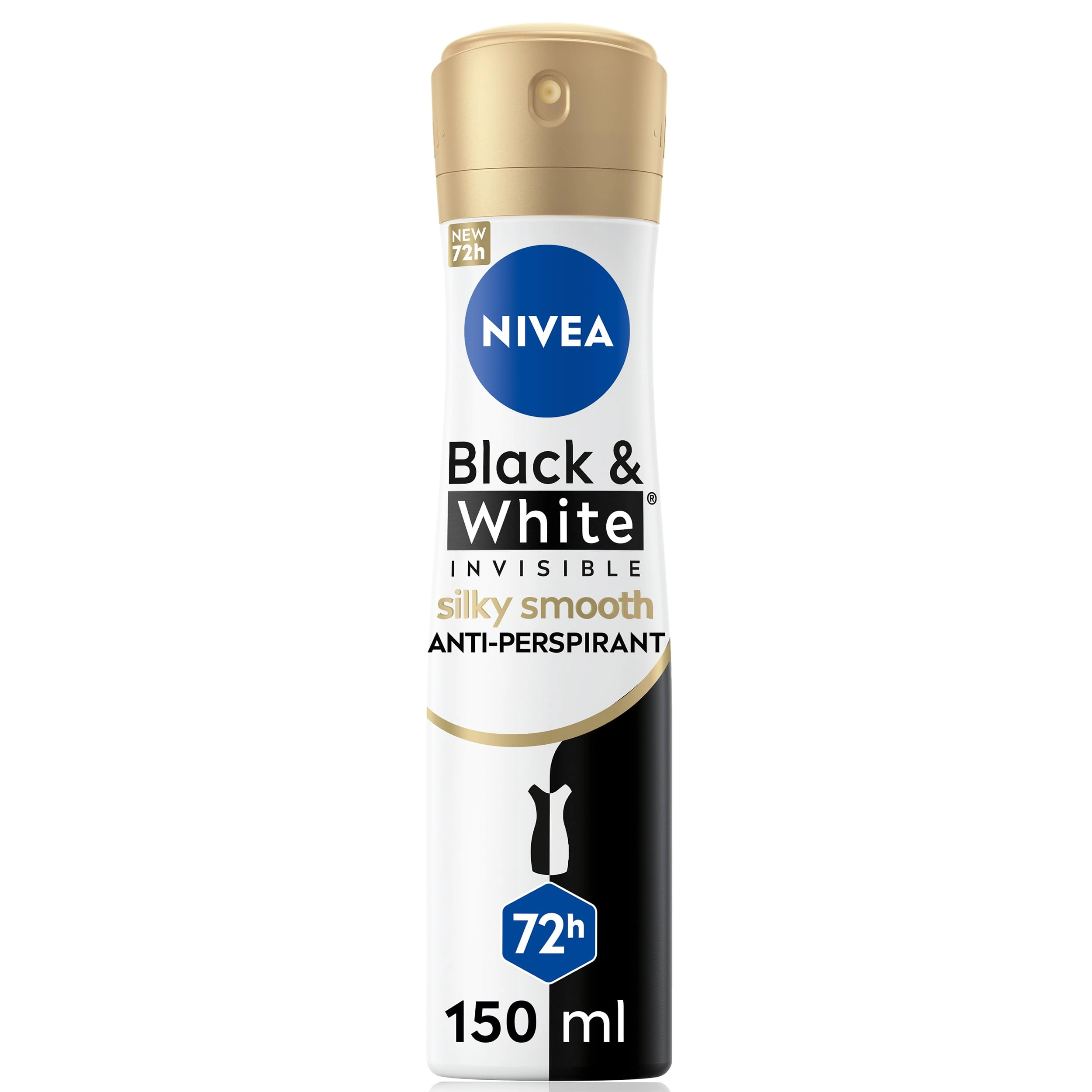 beiersdorf Black & White Invisible Silky Smooth Antiperspirant Deodorant - Rose 0.13 g
