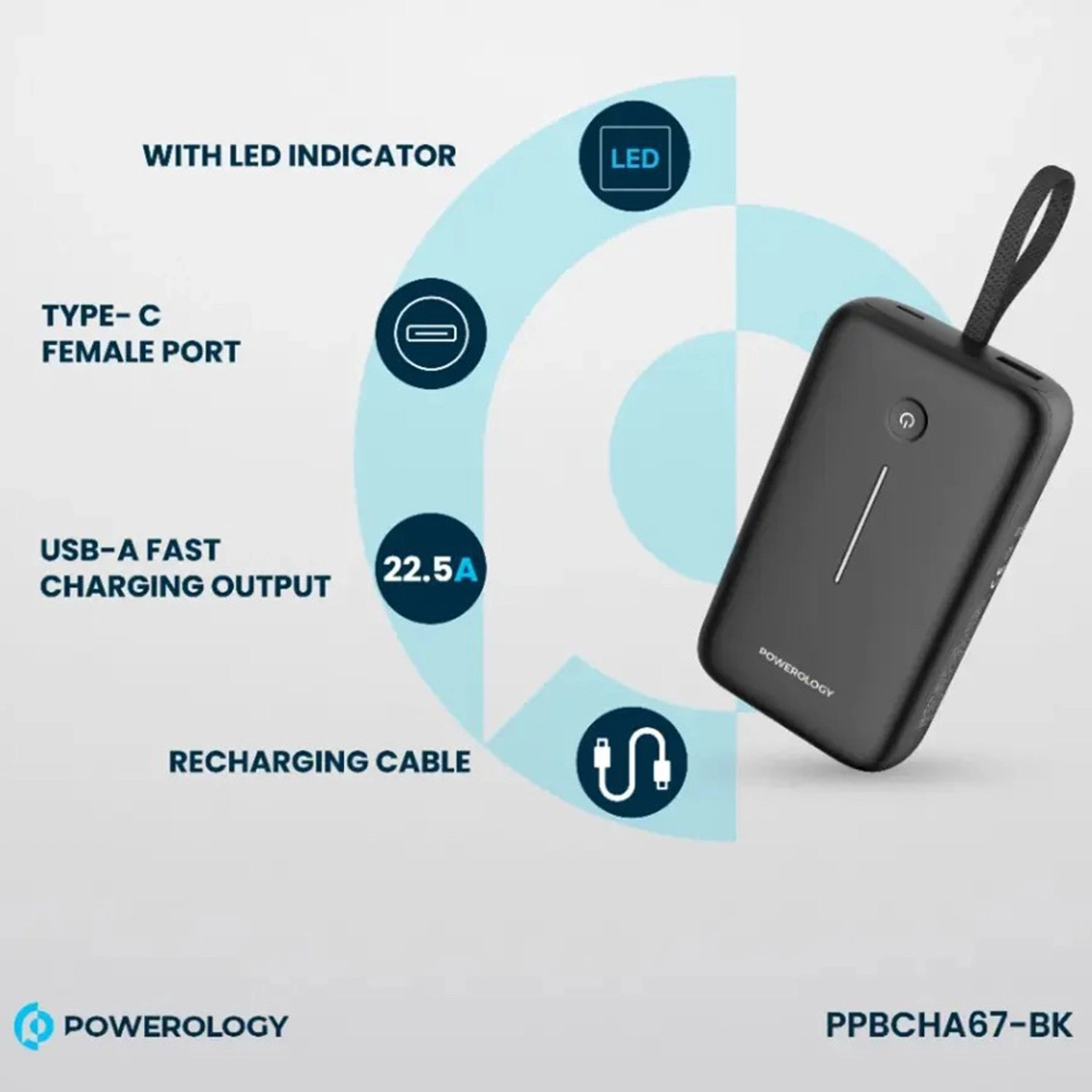 PPBCHA67-BK - 20000mAh PD30W