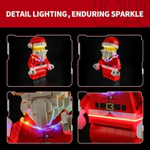 LED Light Kit Up-Scaled Santa 40820