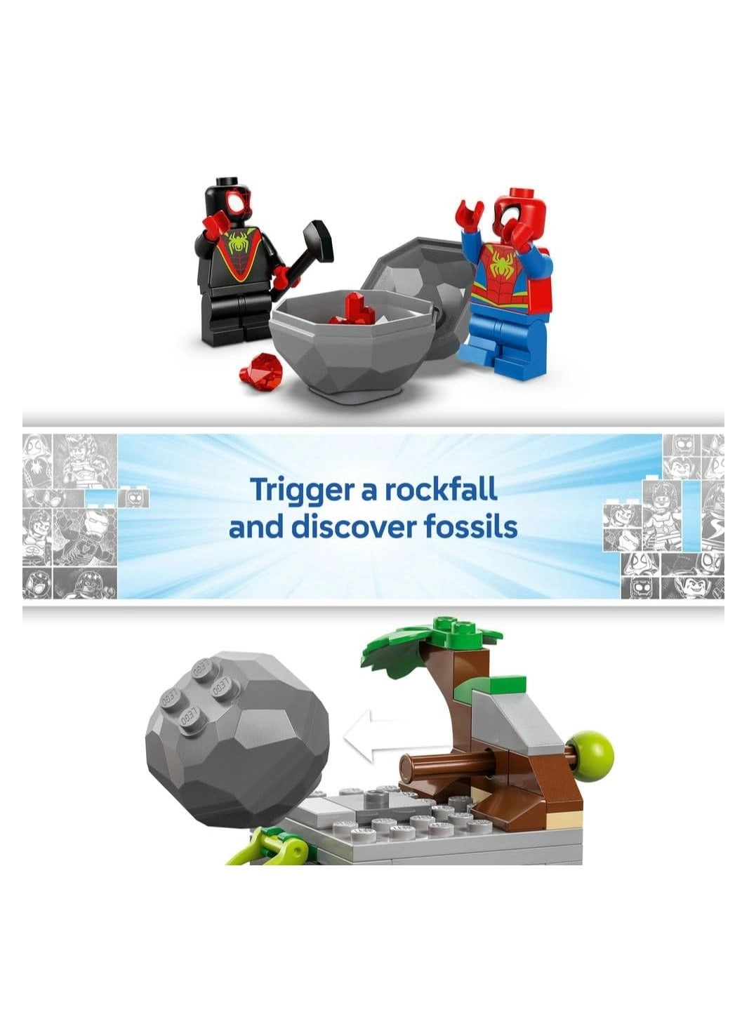 Marvel Team Spidey Dino Crawler Rescue Truck (11199)