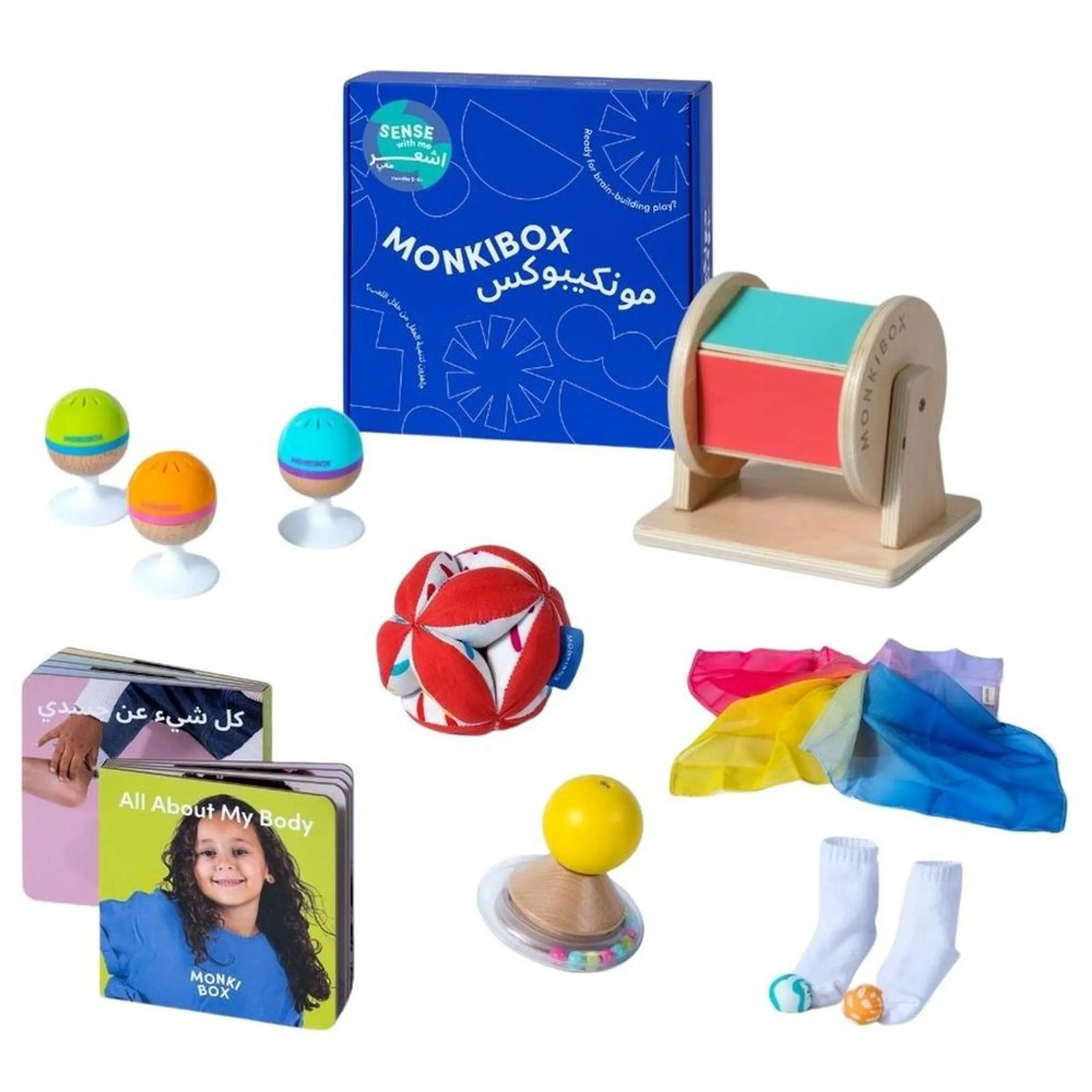 MonkiBox PlayBox - Sense With Me - 5m+