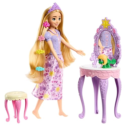 Rapunzel Doll - with Clothes Pascal 10 Movie-Inspired Accessories Ages 3+