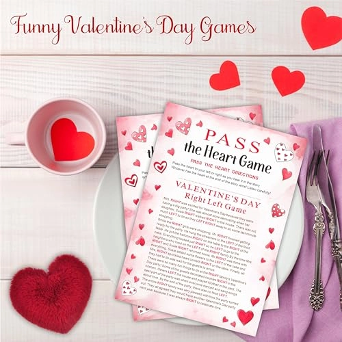 Valentine's Day Pass The Heart Game - Kid