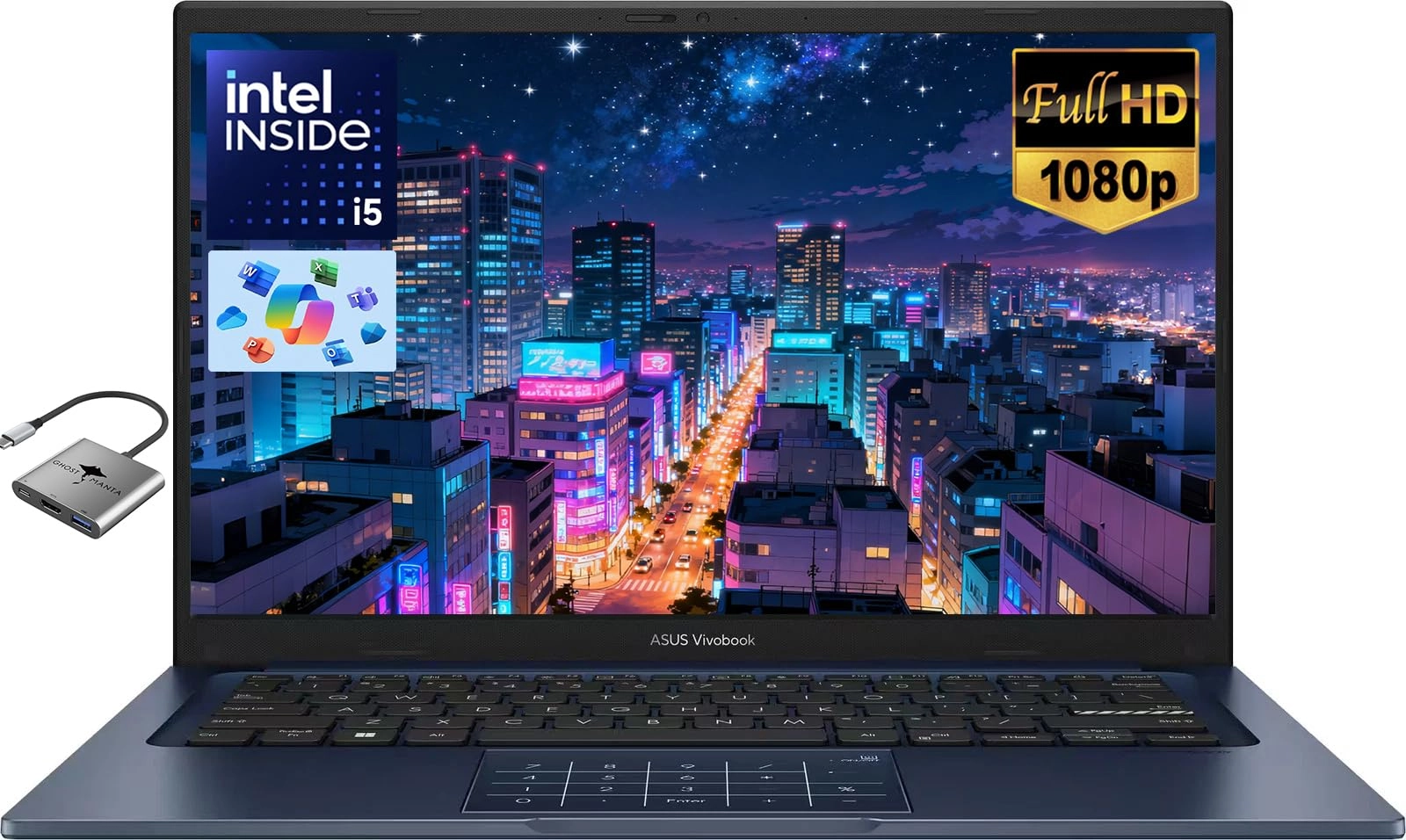 Vivobook 14 - 14'' i5-1334U 16GB DDR4 512GB SSD