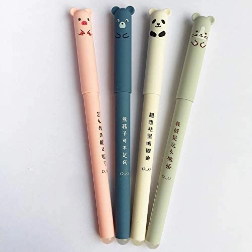 Dreamxue Cute Girly Gel Pens - 4 Pcs 0.35mm