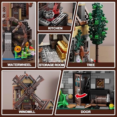 Windmill Farm Cabin (T2155) - Mechanical Linkage LED Lights