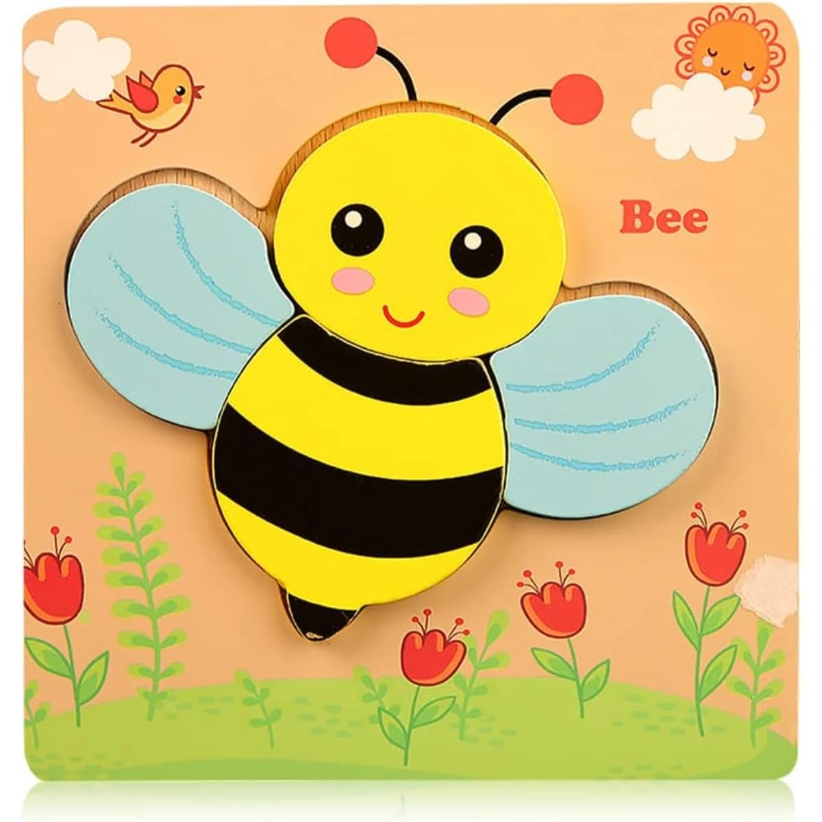 ZAMZIN Montessori Toddler Puzzles - 1-3 years