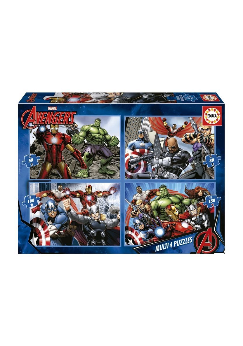 Marvel Avengers 4-in-1 Puzzle - 380 pcs