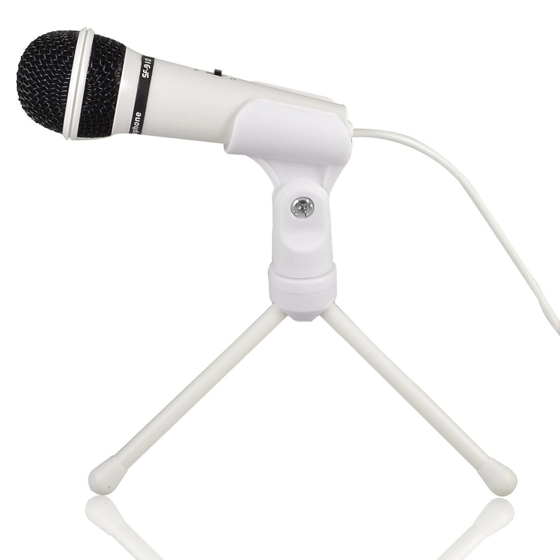 Ruilogod Freestanding Adjustable Stand Mount 3.5mm Jack Laptop Microphone - 3pcs Small Multiple colors