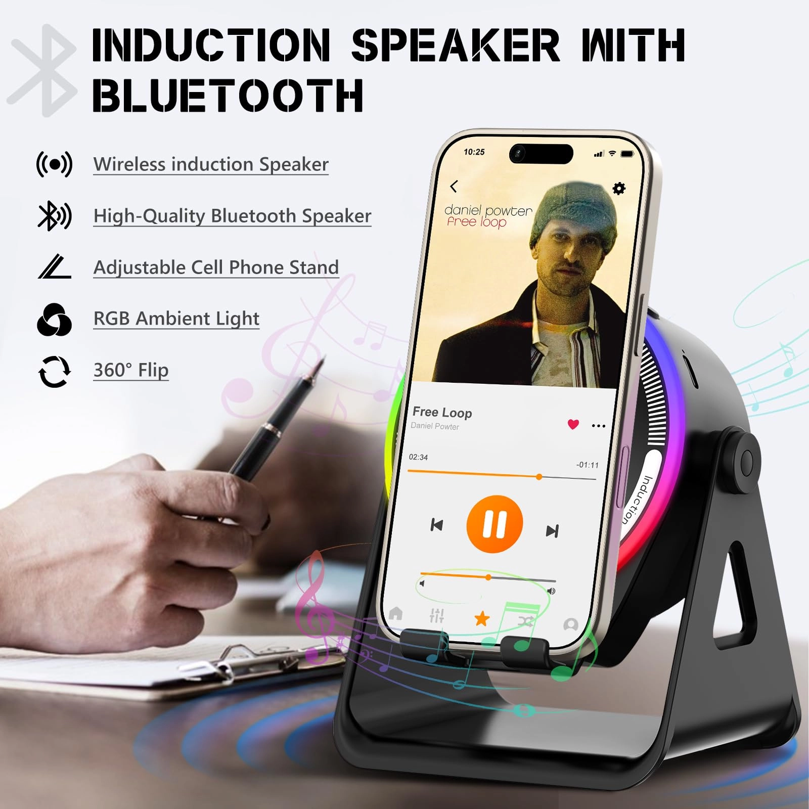 Wireless Induction Speaker