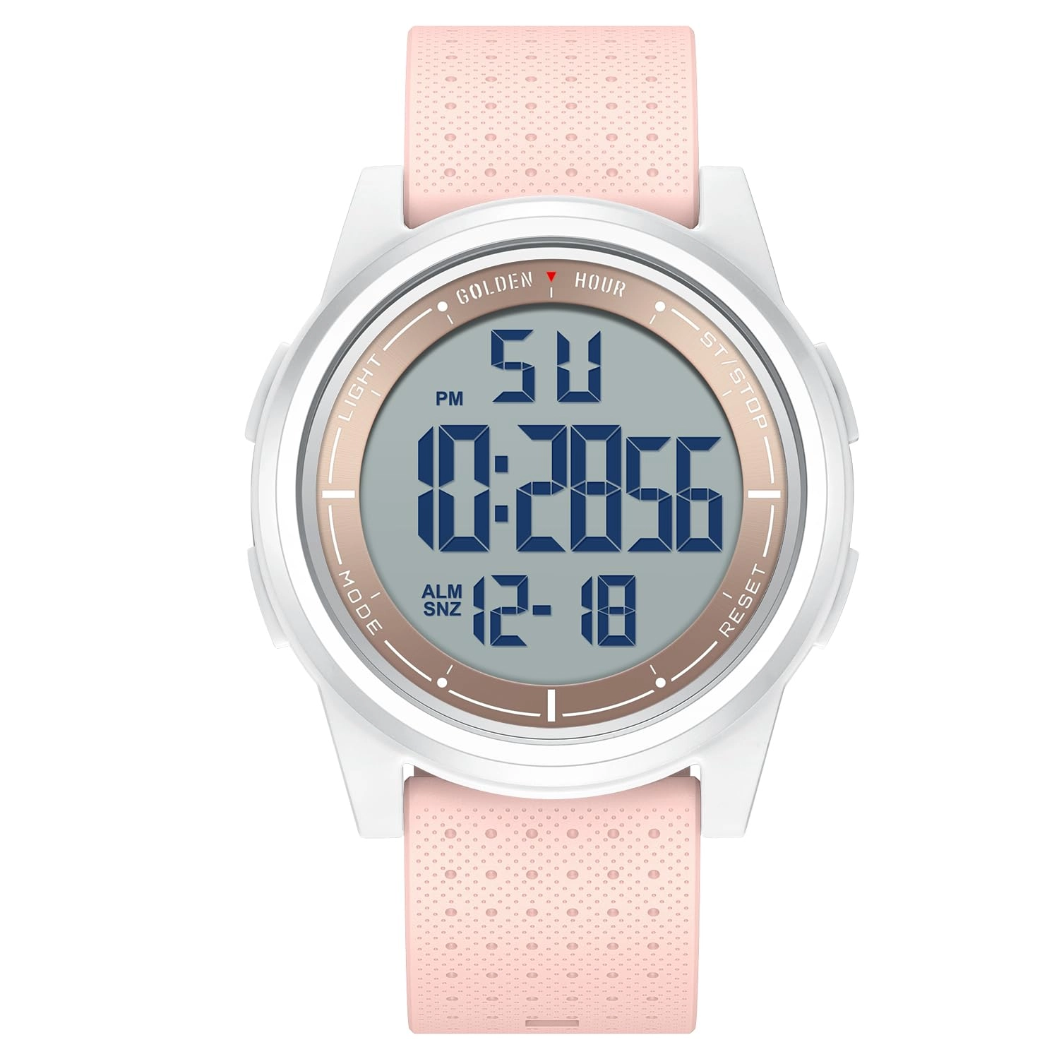 Ultra-Sottile Minimalista Sport Impermeabile Orologi Digitali 43mm Alloy Steel
