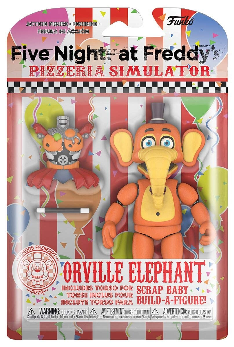 FUNKO Orville Elephant - Five Nights at Freddy's Pizza Simulator (12.7 cm) (32143)