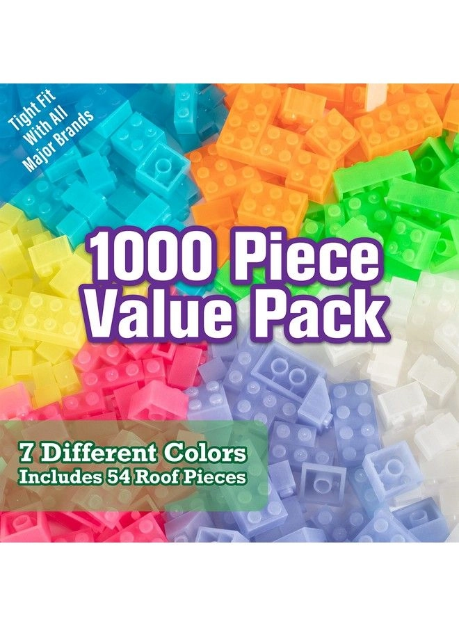 Building Block Bricks - Construction 1000 pcs