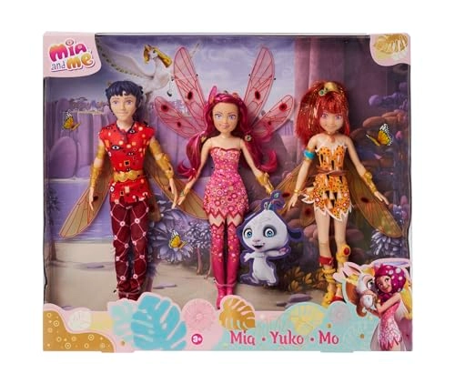 Yuko Doll + Mo Doll + Elf Doll - Ages 3+