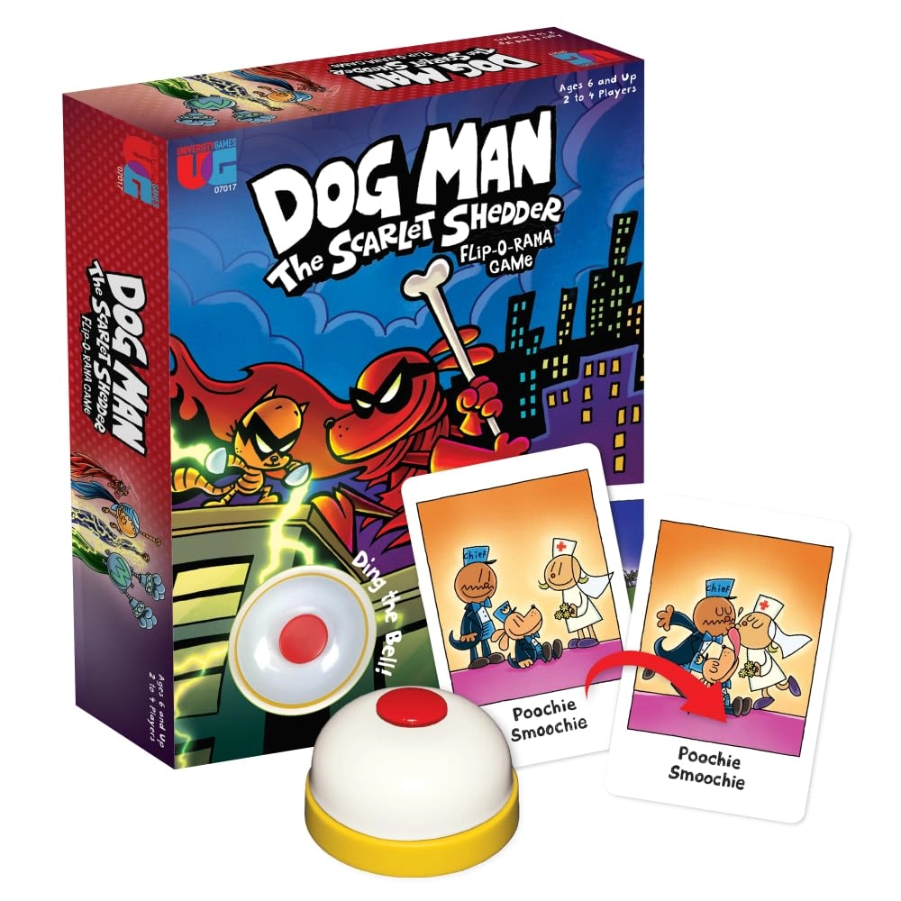 Dog Man Flip-o-Rama - Card Matching Game